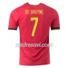 Belgija Kevin De Bruyne 7 Domaći Nogometni Dres Euro 2020